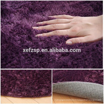 accessoire de maison chambre à coucher décoration tapis de tapis shaggy polyester